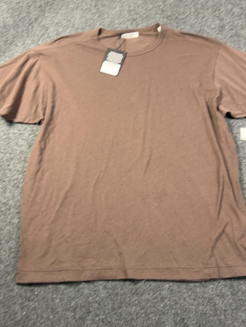 Buck Mason Ganache Japanese De-Luxe Cotton Linen Tee Medium NWI Msrp108 [NA12]
